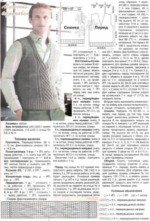 Мужская безрукавка спицами схемы