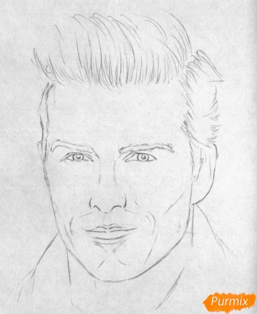 Портрет мужчины карандашом для начинающих