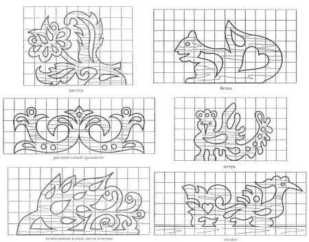 Трафарет для резьбы волка по дереву