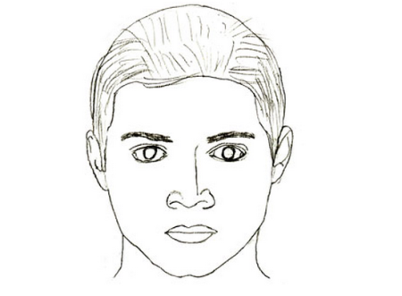 Лицо человека рисунок