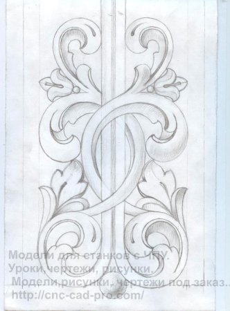 Трафареты для контурной резьбы по дереву