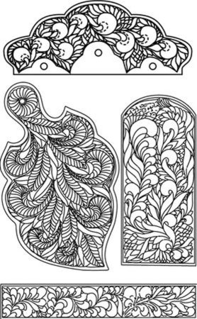 Приёмы выполнения резьбы по дереву