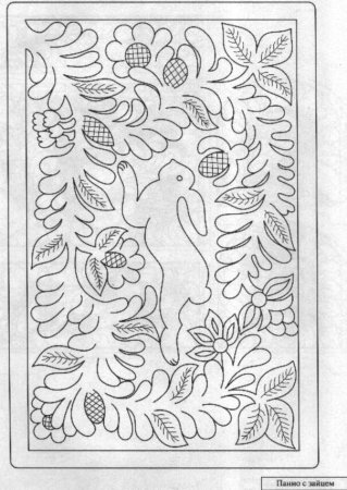 Орнаменты Кудринской резьбы