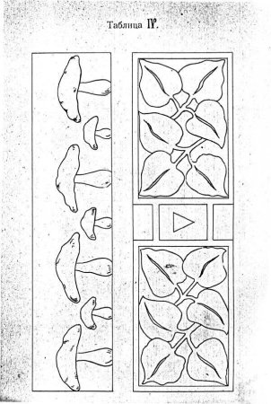 Абрамцево-Кудринская резьба по дереву эскизы