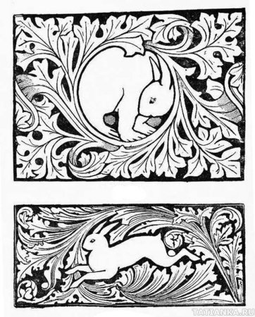 Абрамцево-Кудринская резьба схема