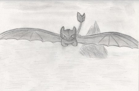 Беззубик рисунок карандашом