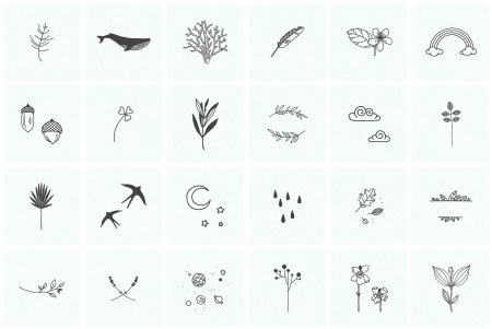 Эскизы тату маленькие