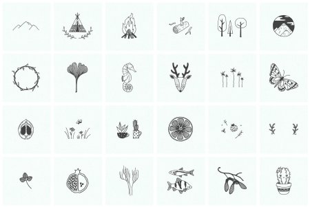 Тату для распечатки маленькие