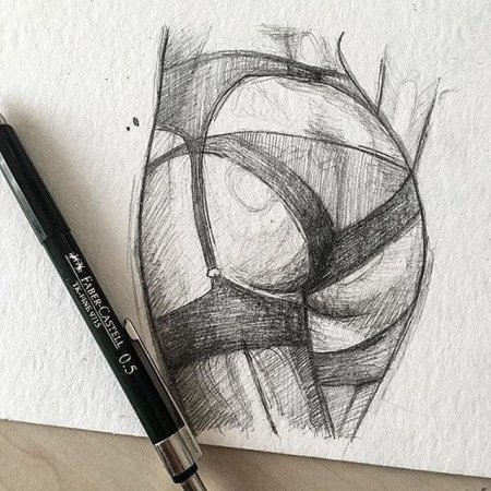 Рисунок графитовым карандашом