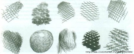 Упражнения на штриховку