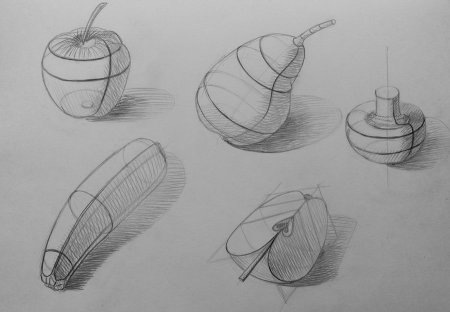 Зарисовки предметов