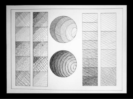 Упражнения на штриховку