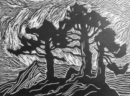 Линогравюра Эндриксон