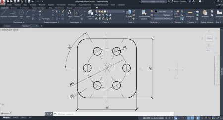 AUTOCAD чертеж 2022