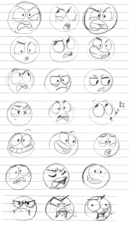 Мультяшные эмоции