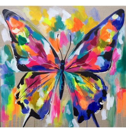 Акварель абстракция