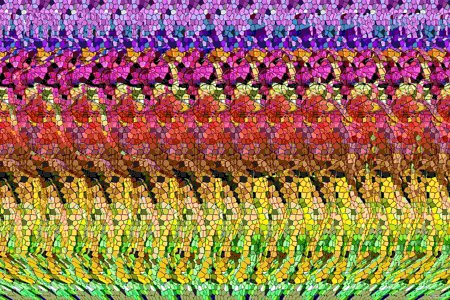 Стереограмма Будда