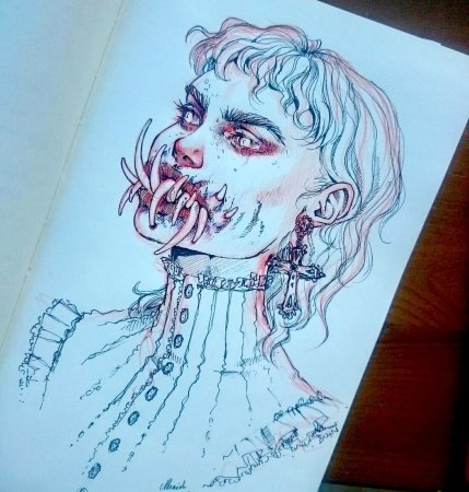 Страшные рисунки для срисовки