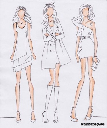 Модель карандашом