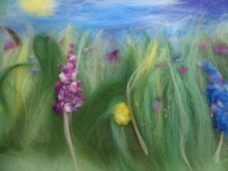 Буянкина Екатерина шерстяная акварель