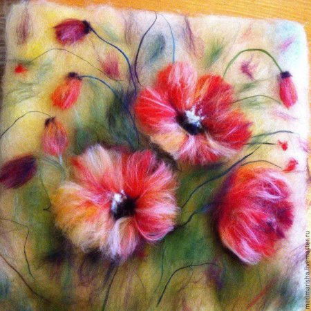 Екатерина Шешина шерстяная акварель