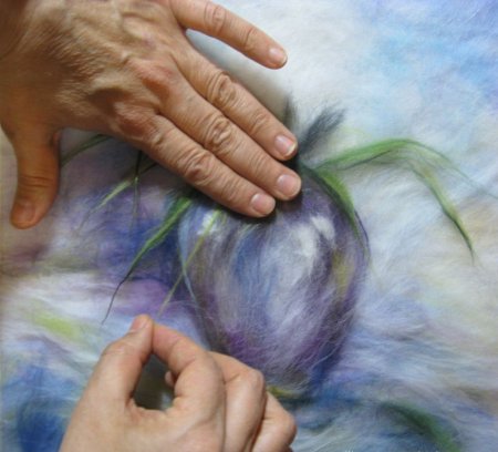 Живопись шерстью мастер класс