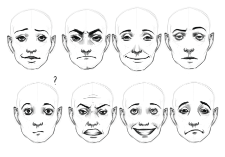 Мимика для рисования