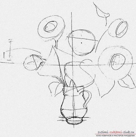 Роза для рисования