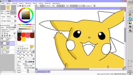 Рисунок в паинте легкий