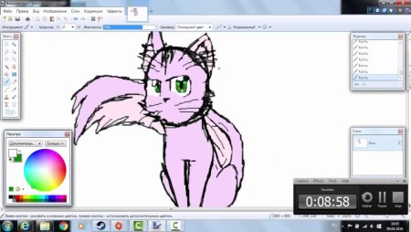 Простые рисунки в паинте