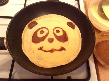 Блинчики с рожицами