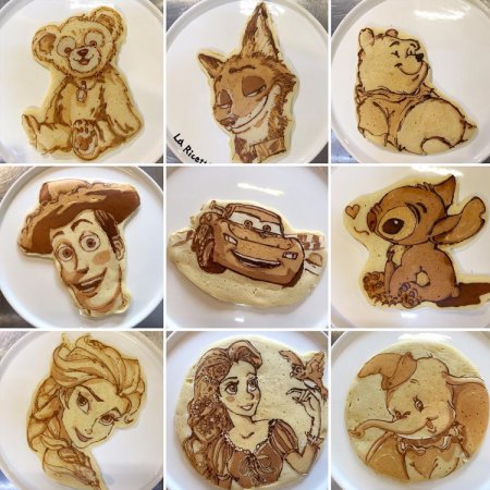 Фигурные блины