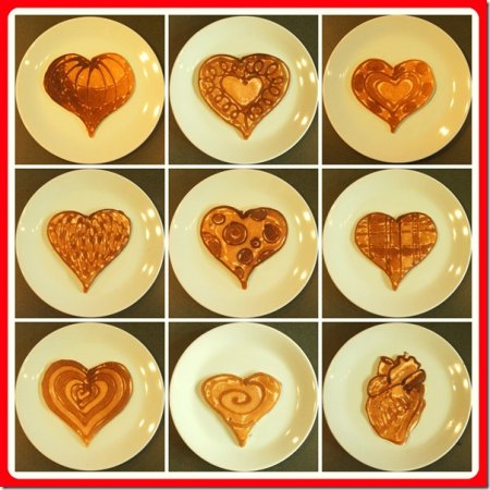 Блины с несложным рисунком