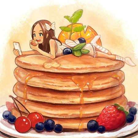 Блинчики рисование