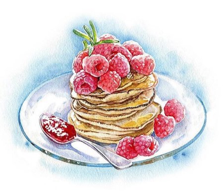 Блины карандашом