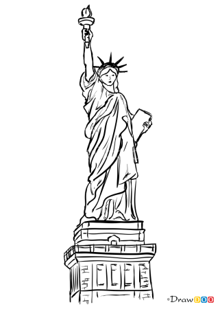 Статуя рисунок