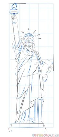 Нарисовать памятник Мамаев Курган