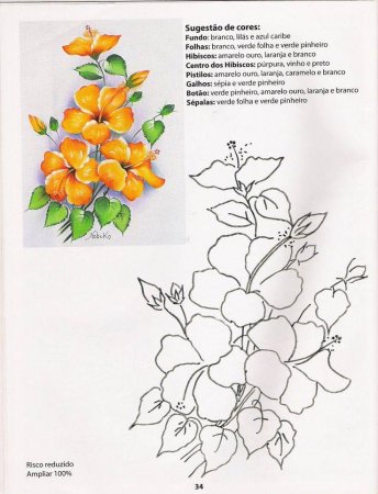 Вышивка лентами на канве