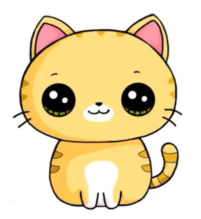 Рисунки для срисовки котики