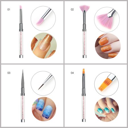 Узоры на ногтях шеллаком пошагово