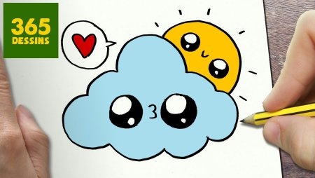 Простые кавайные рисунки