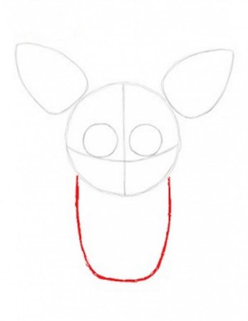 Поэтапное рисование Фокси