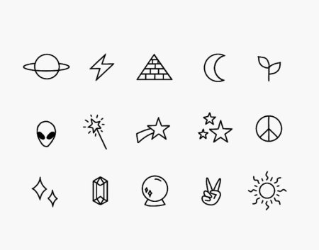 Эскизы тату маленькие