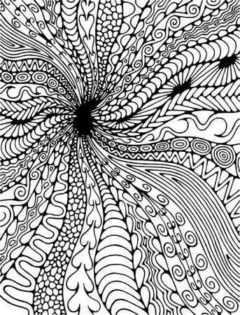 Сложный геометрический орнамент