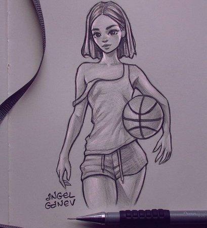 Рисунки для срисовки подростки