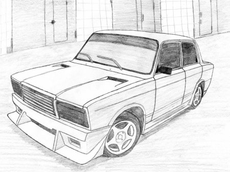 Рисунок ВАЗ 2107 БПАН