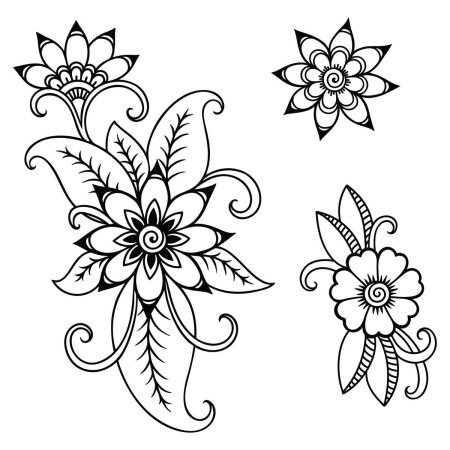 Мехенди трафареты для начинающих