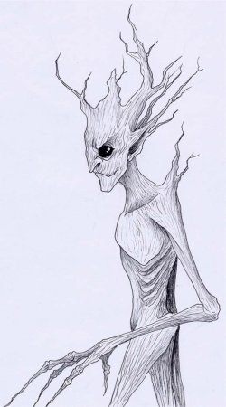 Существа карандашом