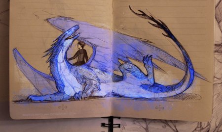 Скетчбук Мифические существа