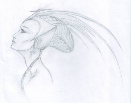 Рисунки простым карандашом фантастика